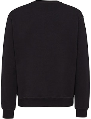 DSQUARED2 黑色羅紋圓領Logo印花長袖。 S74GU0804S25551-900 Lookbook DSQUARED2 黑色羅紋圓領Logo印花長袖。 S74GU0804S25551-900