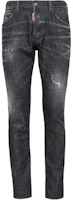 Order Pantalones Casuales Slim-Fit Negros con Cremallera y Logo DSQUARED2. S74LB1578S30357-900
