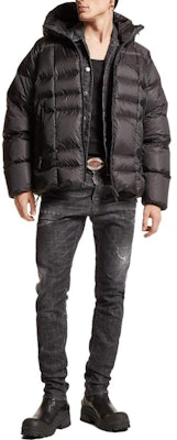 DSQUARED2 黑色修身中腰拉鏈標誌休閒長褲 S74LB1578S30357-900 Shop DSQUARED2 黑色修身中腰拉鏈標誌休閒長褲 S74LB1578S30357-900