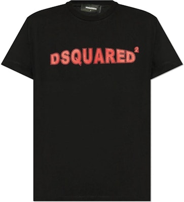 DSQUARED2 黑色修身版型标志印花圆领T恤 S71GD1452D20020-900 Buy DSQUARED2 黑色修身版型标志印花圆领T恤 S71GD1452D20020-900