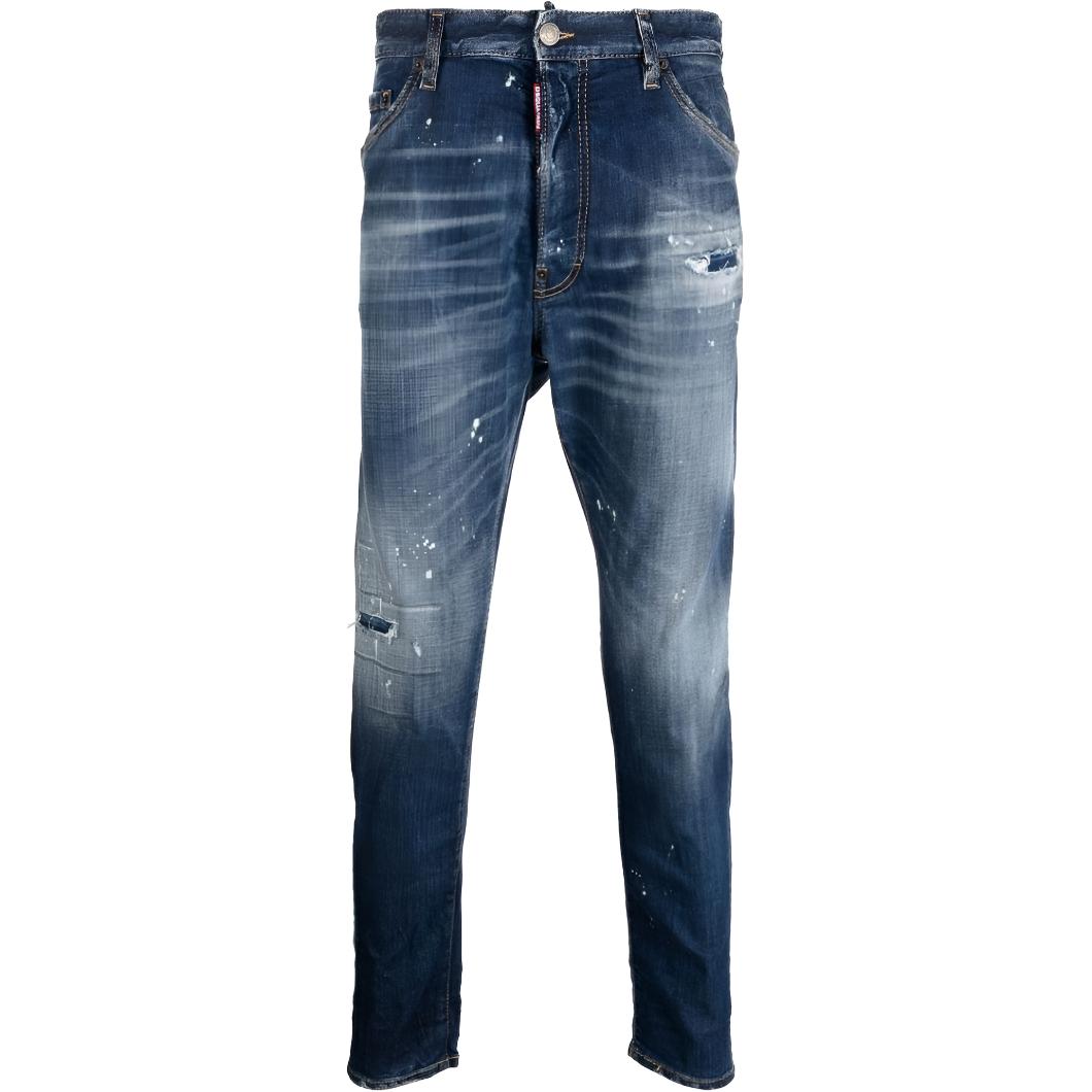 DSQUARED2  Blue Pocket Zip Casual Jeans S71LB1273S30664470