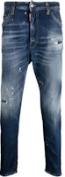 DSQUARED2 Blue Pocket Zip Casual Jeans S71LB1273S30664470 DSQUARED2 Blue Pocket Zip Casual Jeans S71LB1273S30664470