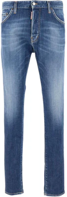 DSQUARED2 藍色刷舊破壞直筒拉鍊牛仔褲 S74LB1571S30872-470 Buy DSQUARED2 藍色刷舊破壞直筒拉鍊牛仔褲 S74LB1571S30872-470