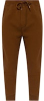 DSQUARED2 Brown Solid Logo Patch Drawstring Casual Pants. S74KB0958D25001-132 DSQUARED2 Brown Solid Logo Patch Drawstring Casual Pants. S74KB0958D25001-132