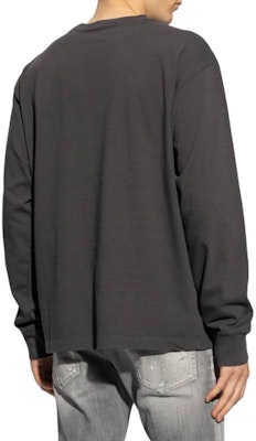 DSQUARED2 圖案Logo寬鬆長袖圓領衛衣 深灰色 S79GC0099D20033-854 Shop DSQUARED2 圖案Logo寬鬆長袖圓領衛衣 深灰色 S79GC0099D20033-854