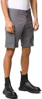 Purchase DSQUARED2 Gray Button Letter Print Casual Shorts. S79MU0009S35175
