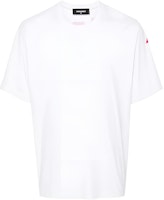 DSQUARED2 Logo Crewneck Short Sleeve T-Shirt White. S74GD1349D20014-100 DSQUARED2 Logo Crewneck Short Sleeve T-Shirt White. S74GD1349D20014-100