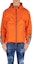 Order DSQUARED2 橘色Logo印花拉鍊連帽外套夾克 S74AM1443S49197-186