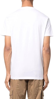 DSQUARED2 ペイントスプラッター ロゴ 半袖 Tシャツ. S79GC0052S23009-100 Purchase DSQUARED2 ペイントスプラッター ロゴ 半袖 Tシャツ. S79GC0052S23009-100