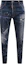 Buy DSQUARED2 Paint Splatter Mid-Rise Button Jeans - Blue. S74LB1341S30342470