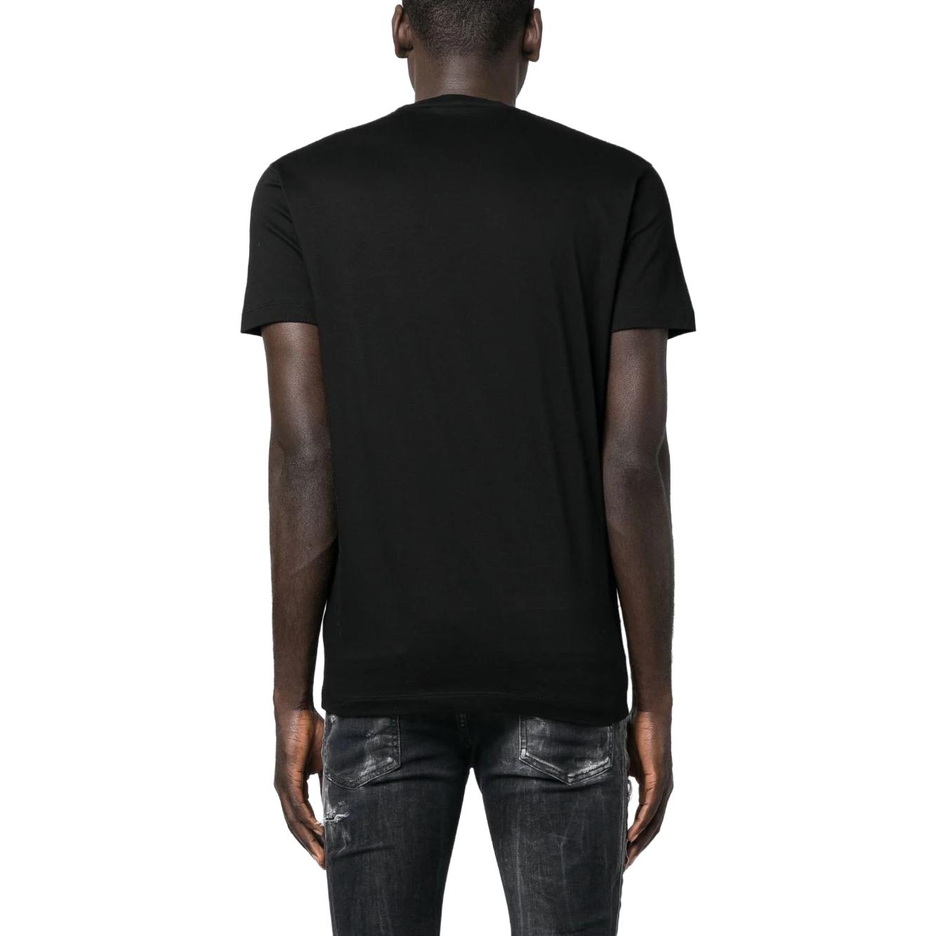 Shop DSQUARED2 骷髏印花短袖圓領T恤 S71GD1347S23009-900