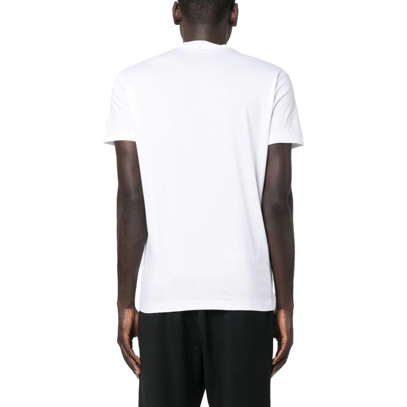 Cheap DSQUARED2 骷髏印花短袖圓領T恤 S71GD1347S23009-900