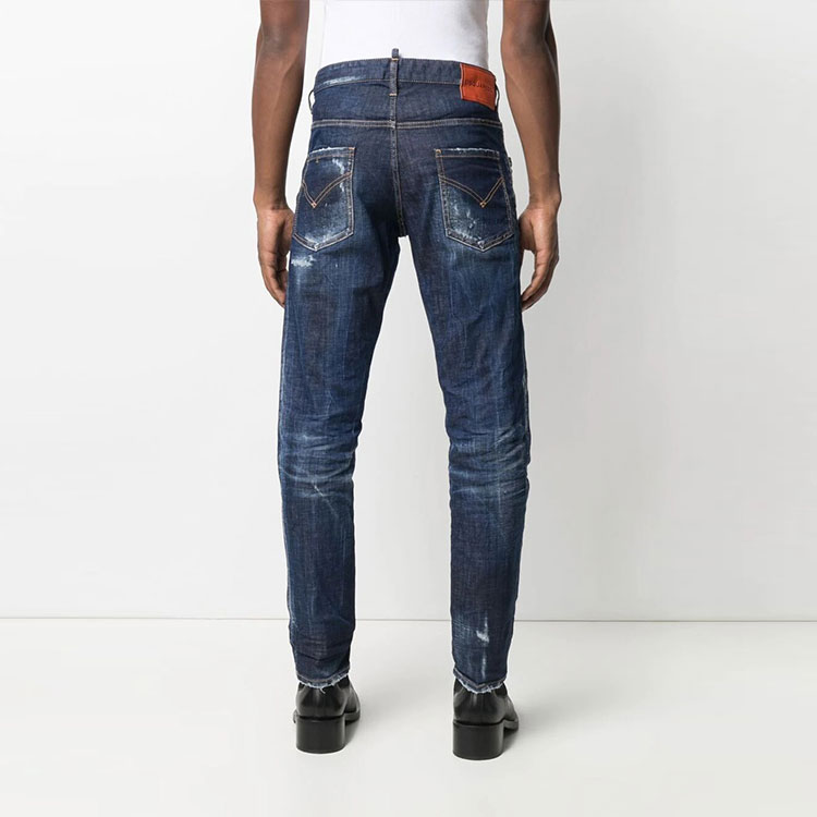 DSQUARED2  Slim Fit Blue Casual Jeans S74LB1010S30342-470 圖 4