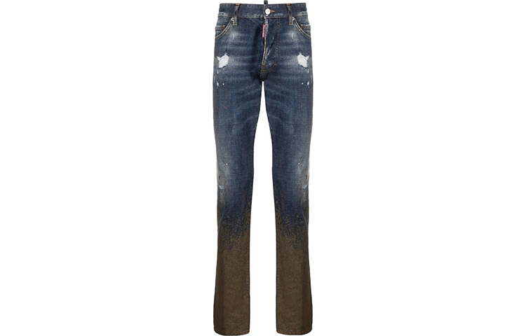 DSQUARED2  Slim Fit Blue Distressed Jeans S79LA0011S30144-470 圖 2