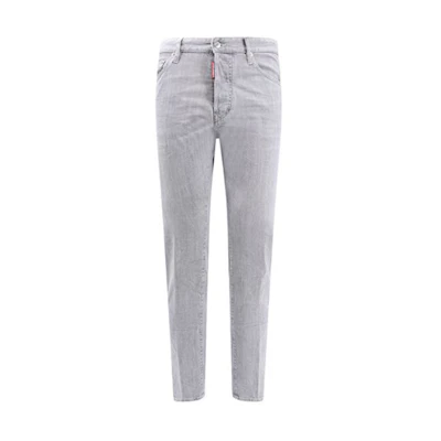 DSQUARED2 Slim Fit Button Fly Grey Jeans. S74LB1580S30260-852