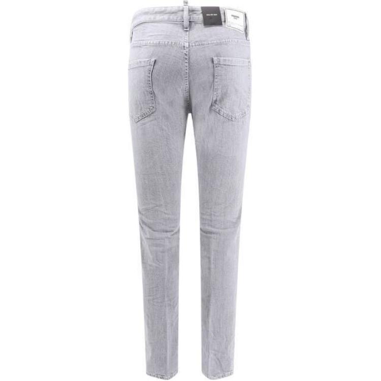 DSQUARED2  Slim Fit Button Fly Grey Jeans. S74LB1580S30260-852 圖 3