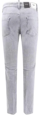 DSQUARED2 Slim Fit Button Fly Grey Jeans. S74LB1580S30260-852 Lookbook DSQUARED2 Slim Fit Button Fly Grey Jeans. S74LB1580S30260-852