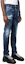 Lookbook DSQUARED2 修身破洞蓝色牛仔裤 S74LB1332S30342-470