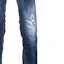 Sizing DSQUARED2 修身破洞蓝色牛仔裤 S74LB1332S30342-470