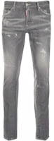 DSQUARED2 Slim Fit Distressed Grey Casual Denim Jeans. S74LB0866S30260852 DSQUARED2 Slim Fit Distressed Grey Casual Denim Jeans. S74LB0866S30260852