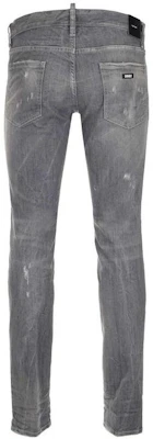 DSQUARED2 スリムフィット ダメージ加工 グレー カジュアル デニムジーンズ S74LB0866S30260852 Lookbook DSQUARED2 スリムフィット ダメージ加工 グレー カジュアル デニムジーンズ S74LB0866S30260852