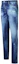 Shop DSQUARED2 Slim Fit Distressed Mid-Rise Zipper Blue Jeans S74LB1588S30872-470