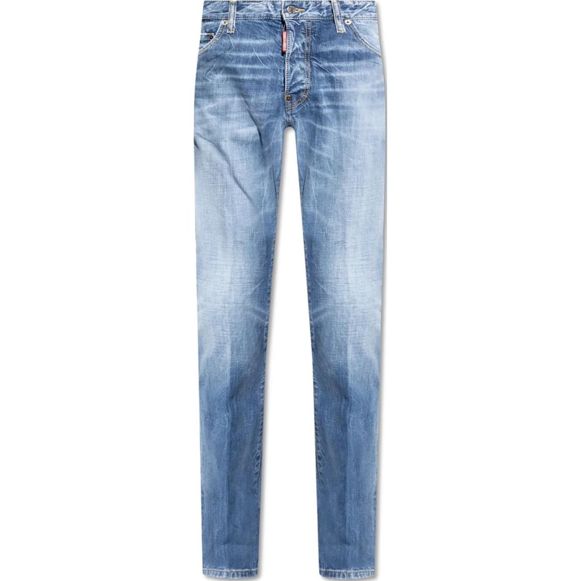 DSQUARED2  Slim Fit Mid-Rise Button-Up Jeans Blue S74LB1529S30309-470 圖 2