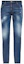Order DSQUARED2 Slim Fit Mid-Rise Straight Blue Jeans. S74LB0757-S30342-470