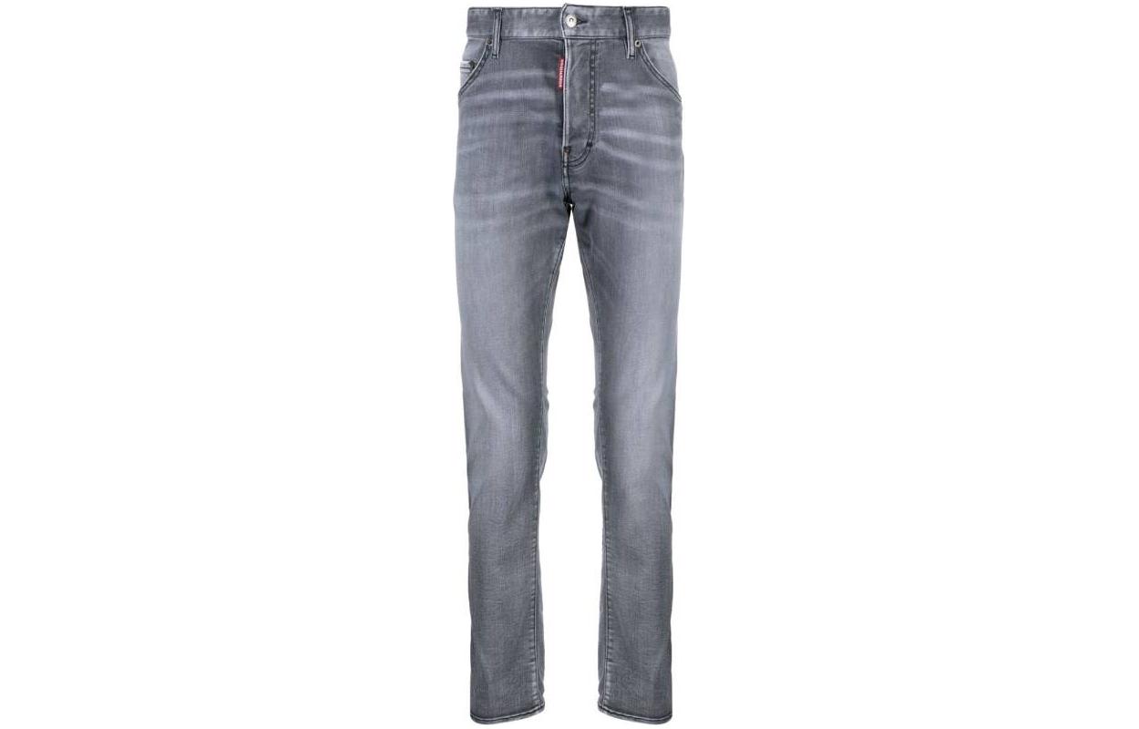 DSQUARED2  Slim Fit Zip Straight Jeans Grey. S74LB1423S30503-900 圖 2