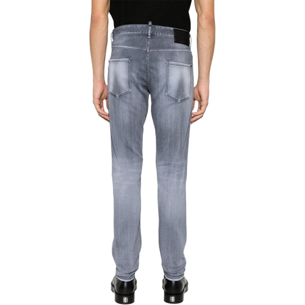 DSQUARED2  Slim Fit Zip Straight Jeans Grey. S74LB1423S30503-900 圖 4