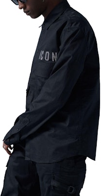 DSQUARED2 Baju Hitam Lengan Panjang Berbutang Lelaki S79DL0034S35175-900 Shop DSQUARED2 Baju Hitam Lengan Panjang Berbutang Lelaki S79DL0034S35175-900