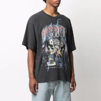 Lookbook DSQUARED2 Solid Casual Loose Fit Printed T-Shirt - Black S74GD0890S22146-814