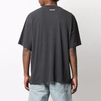 Shop DSQUARED2 Solid Casual Loose Fit Printed T-Shirt - Black S74GD0890S22146-814