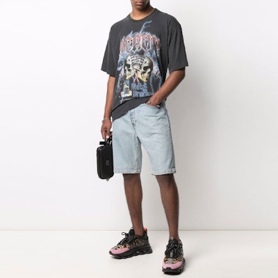 DSQUARED2 ソリッドカジュアルルーズフィットプリントTシャツ - ブラック S74GD0890S22146-814 Purchase DSQUARED2 ソリッドカジュアルルーズフィットプリントTシャツ - ブラック S74GD0890S22146-814