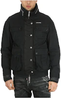 Order DSQUARED2 Solid Color Zip-Up Jacket Black S71AN0331S41794-900