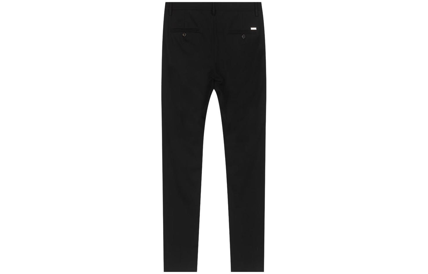 Lookbook DSQUARED2 純色拉鍊針織休閒褲 S74KB0108S42916-900