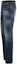 Shop DSQUARED2 Solid Distressed Button Jeans - Blue S71LB1274S30664470