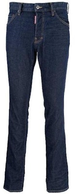 DSQUARED2 Jeans Rectos Slim de Tiro Medio Azul Oscuro S79LA0054S30595-470 Order DSQUARED2 Jeans Rectos Slim de Tiro Medio Azul Oscuro S79LA0054S30595-470