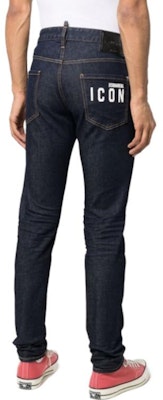 DSQUARED2 Jeans Rectos Slim de Tiro Medio Azul Oscuro S79LA0054S30595-470 Sizing DSQUARED2 Jeans Rectos Slim de Tiro Medio Azul Oscuro S79LA0054S30595-470