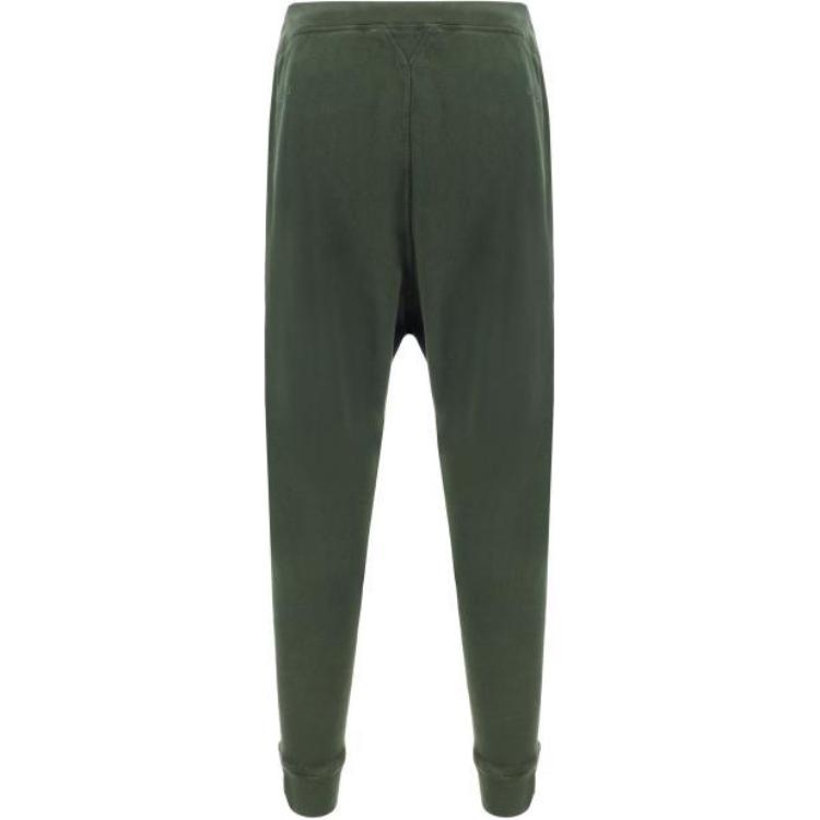 Lookbook DSQUARED2 修身綁帶休閒長褲 - 軍綠色 S74KB0958D25001-697