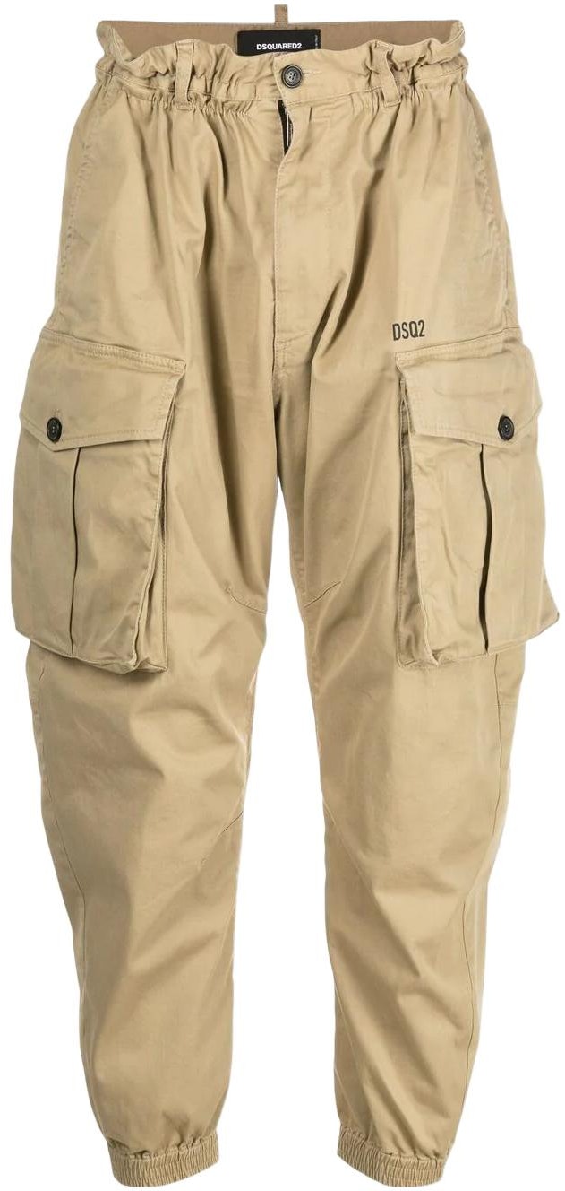 dsquared-2-solid-tapered-cargo-pants-light-brown-casual-wear-s71-kb-0390-s39021-123