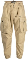 DSQUARED2 Solid Tapered Cargo Pants Light Brown Casual Wear. S71KB0390S39021-123 DSQUARED2 Solid Tapered Cargo Pants Light Brown Casual Wear. S71KB0390S39021-123