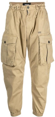 DSQUARED2 淺棕色修身錐形工裝褲 休閒長褲 S71KB0390S39021-123 Buy DSQUARED2 淺棕色修身錐形工裝褲 休閒長褲 S71KB0390S39021-123