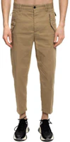 Shop Pantalones Casuales DSQUARED2 Rectos con Botones Color Caqui. S71KB0255S35175-123