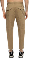 Purchase Pantalones Casuales DSQUARED2 Rectos con Botones Color Caqui. S71KB0255S35175-123