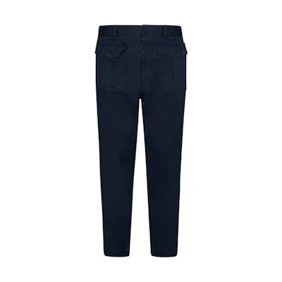 DSQUARED2 Tapered Casual Pants Blue with Zipper Fly. S71KB0573S39021-524