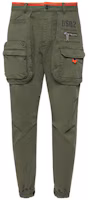 Order DSQUARED2绿标锥形休闲裤附拉链开襟款式 S71KB0571S52240-693