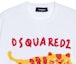 Shop DSQUARED2 白色动物刺绣标志长袖圆领卫衣 S74GU0577S25516-100
