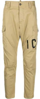 Order Pantalones DSQUARED2 Tapered Ankle Khaki Hombre Logo Grande Impreso. S79KA0003S39021-123