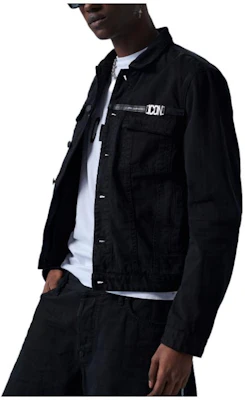 Dsquared2 Black Embroidered Letter Long-Sleeve Jacket S79AM0052S47925-900 Buy Dsquared2 Black Embroidered Letter Long-Sleeve Jacket S79AM0052S47925-900